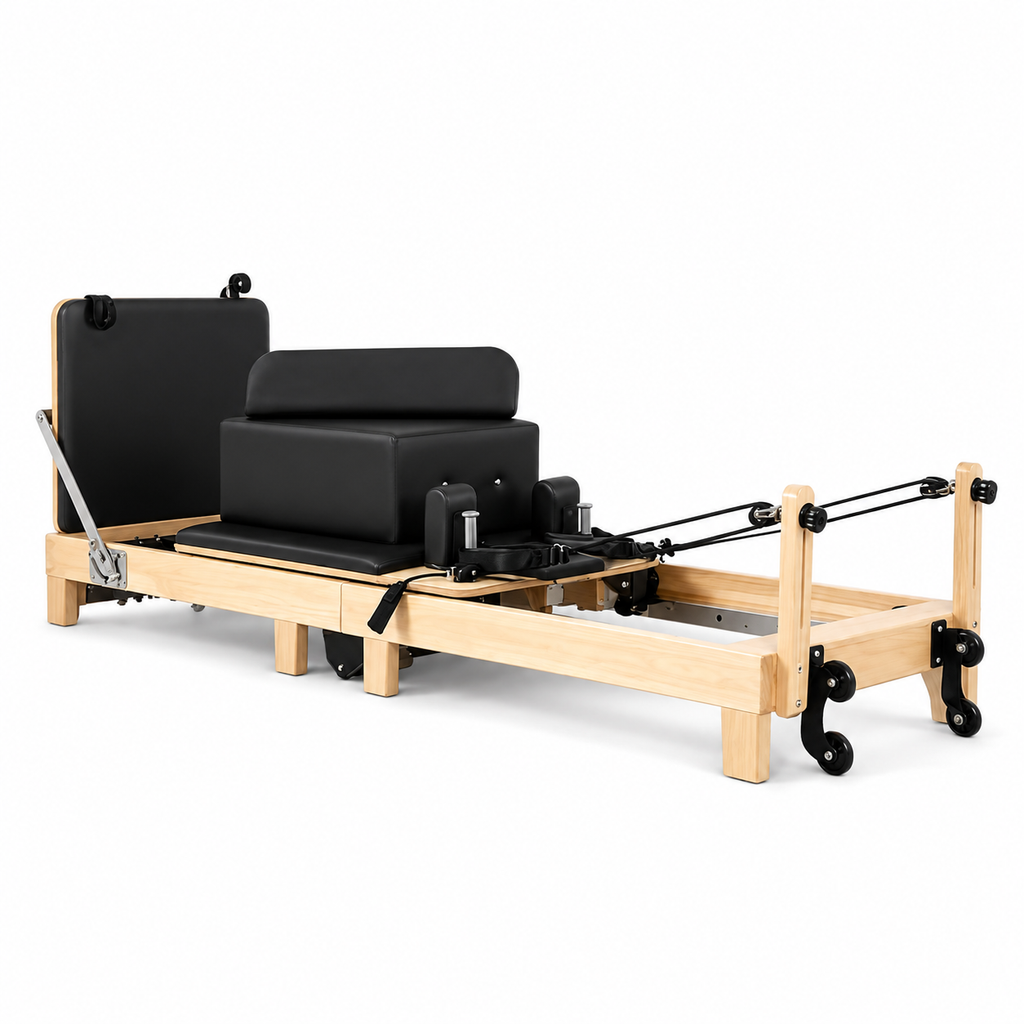 Pilate reformer noir et bois