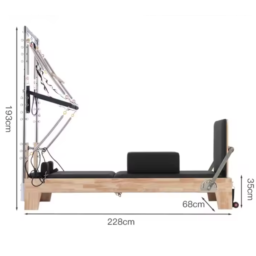 Pilate reformer noir taille